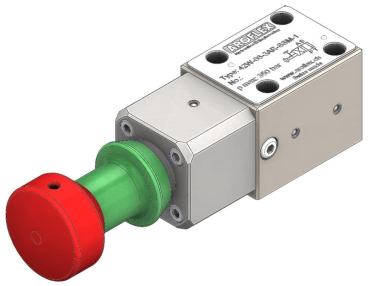 4/2 way emergency shut off valve
type 42W-06-3AR-SSM-1